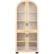 Joane 4 Door Display Cabinet